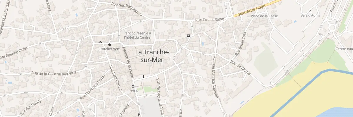 Plan du 9 Rue anatole france à La Tranche-sur-Mer