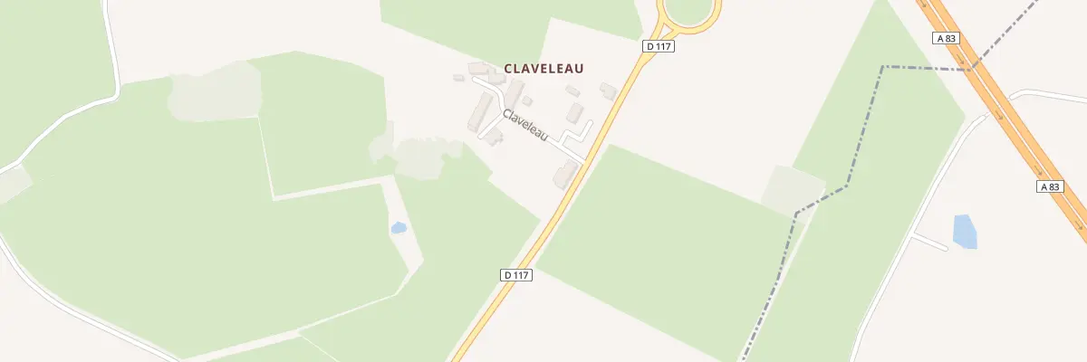 Plan du 6 Le Claveleau à Montbert