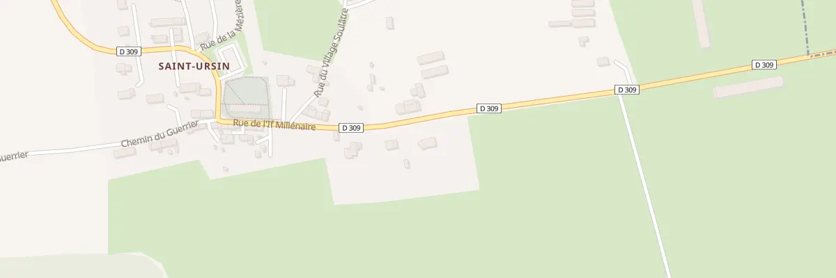 Plan du 7084 Le Bourg - Saint-Ursin à Saint-Jean-des-Champs