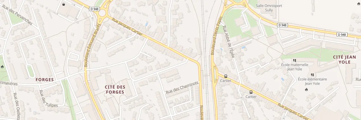 Plan du 97 Rue Jacques Cartier à La Roche-sur-Yon