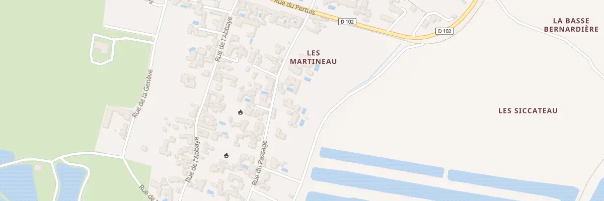 Plan du 31 Rue du Passage à Loix