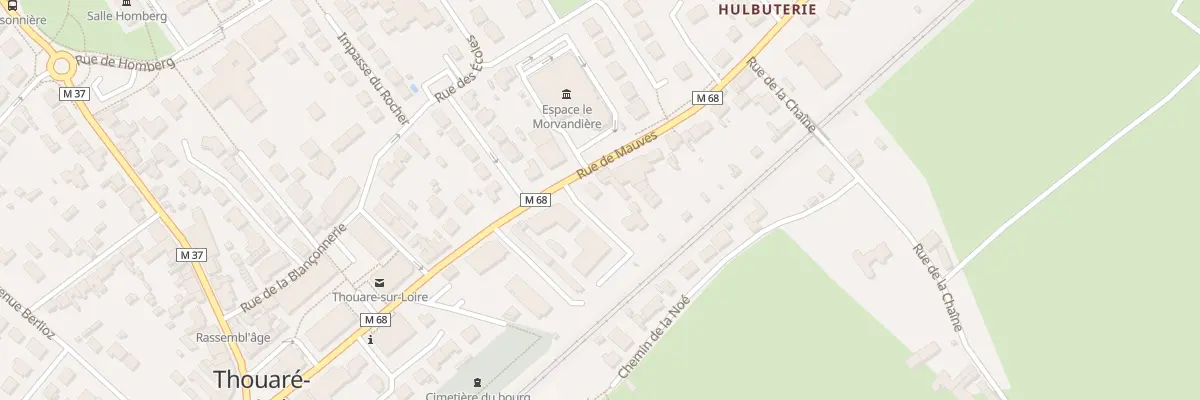Plan du 20 Rue de Mauves à Thouaré-sur-Loire