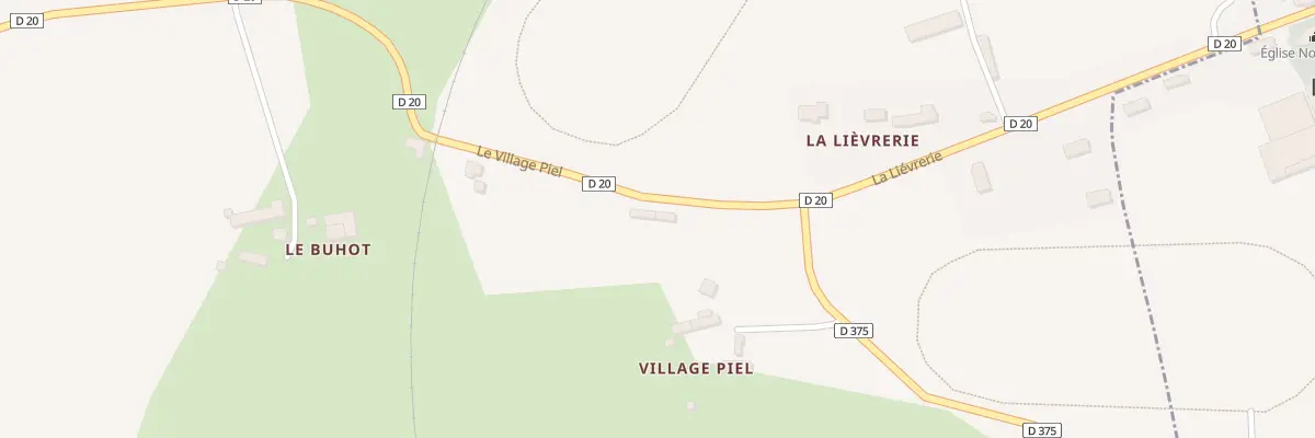 Plan du 5088 Le Village Piel à Hudimesnil