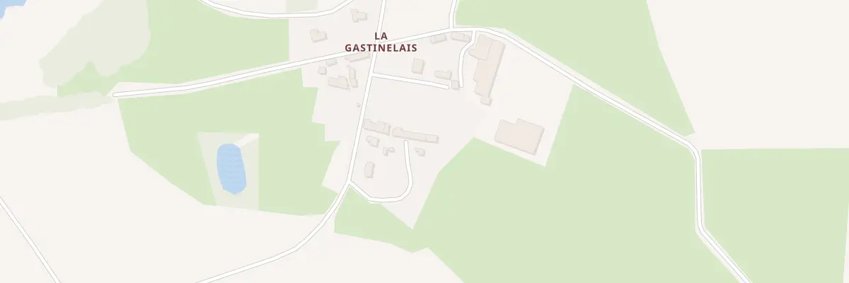Plan du 219 La Gastinelais à Saint-Aubin-des-Châteaux