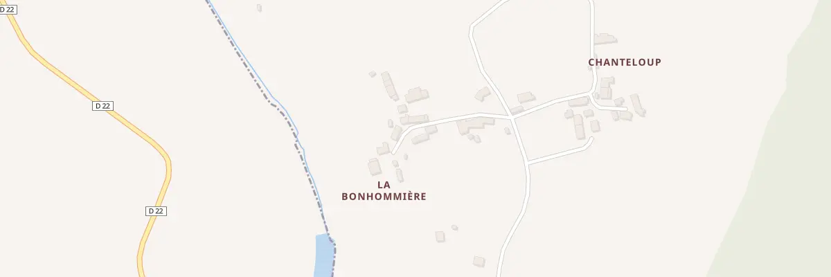 Plan du 5058 La Bourdinais au Tiercent
