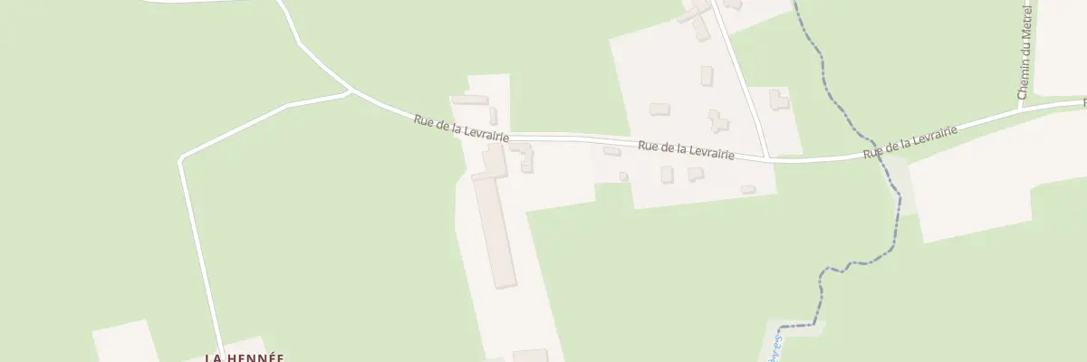 Plan du 6 Rue de la Levrairie à Millières