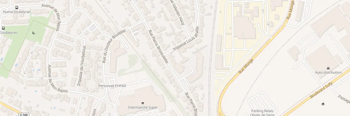 Plan du 46 Rue pierre brossolette à La Roche-sur-Yon