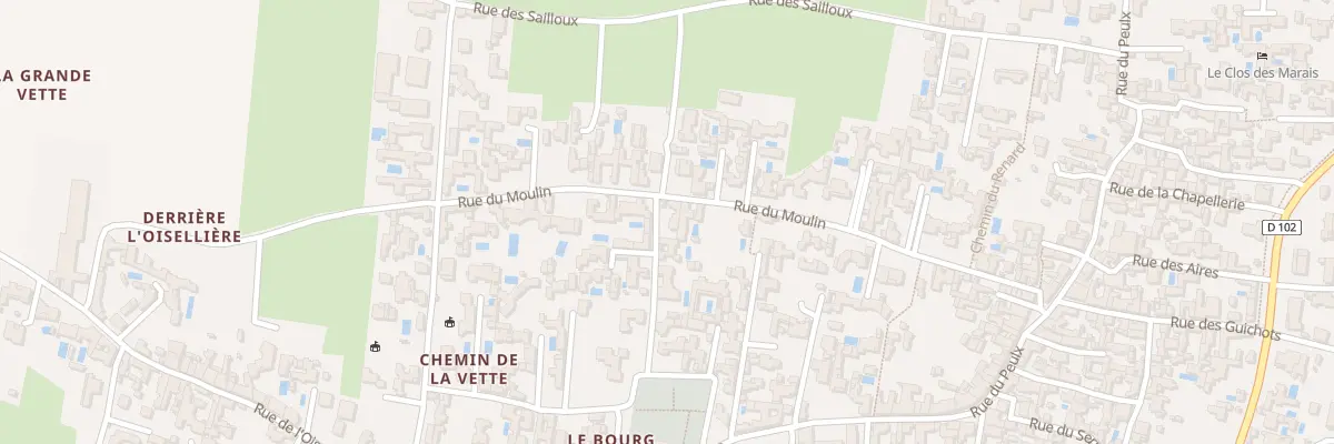 Plan du 21B Rue des Courlis à Loix
