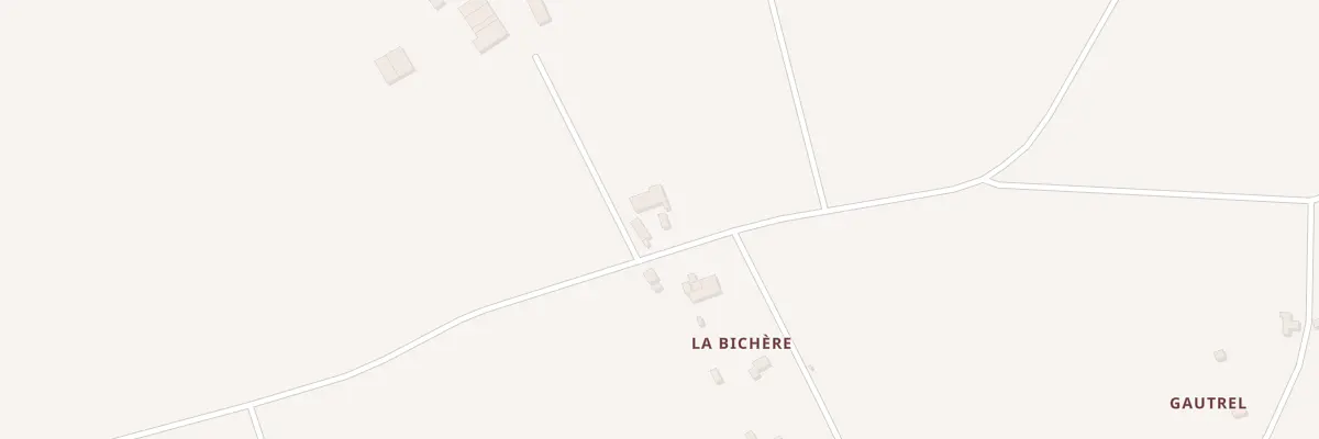 Plan du 5177 La Bichère à Essé
