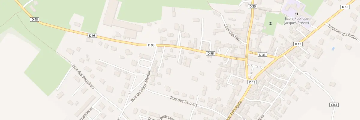 Plan du 7T Rue des Salines à Cérences