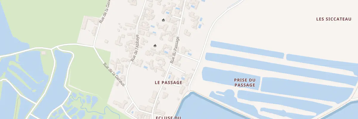 Plan du 41 Rue du Passage à Loix