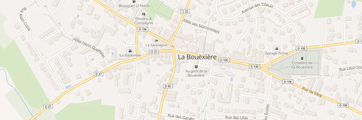 Plan du 4 Rue Théophile Remond à La Bouëxière