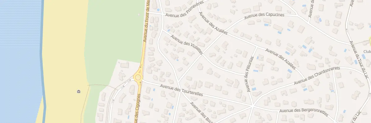 Plan du 532 Av des Capucines à Soorts-Hossegor