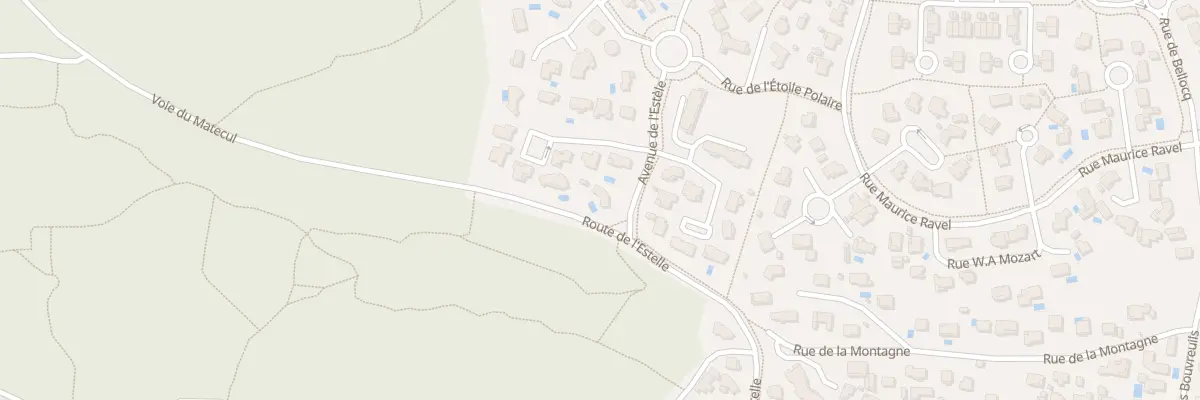 Plan du 1 Av de l’Estele à Labenne
