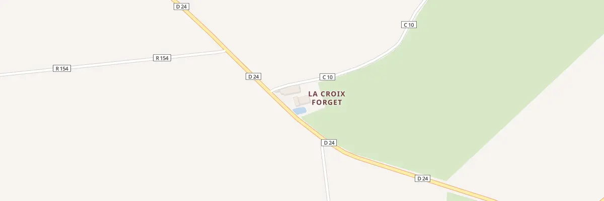 Plan du 2 La Croix Forget à Joué-sur-Erdre