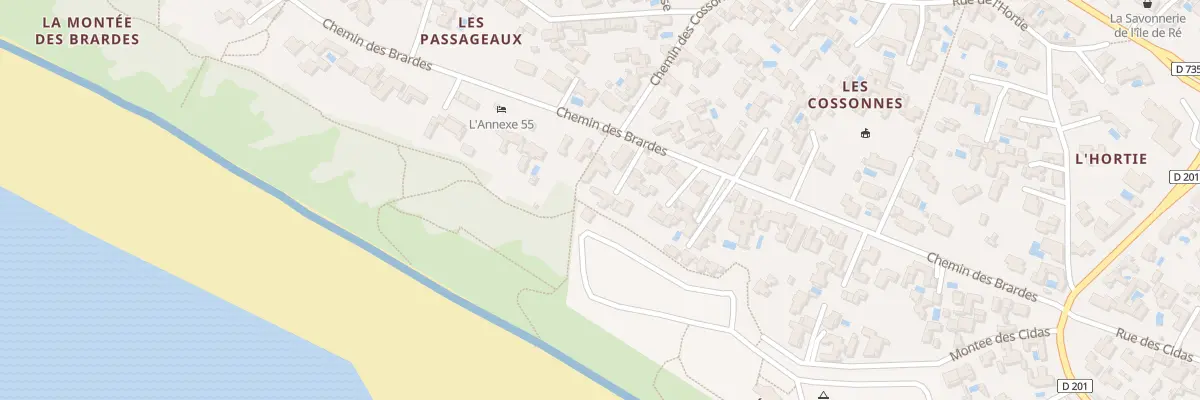 Plan du 3 Imp des Oyats à La Couarde-sur-Mer