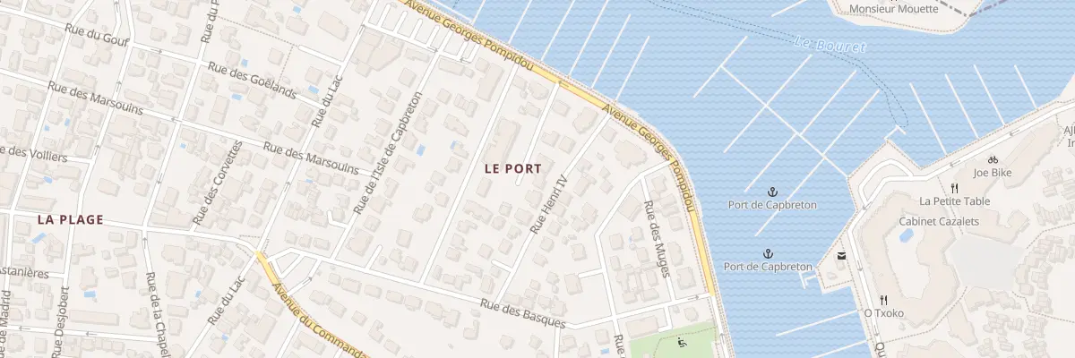 Plan du 15 Rue Henri IV à Capbreton