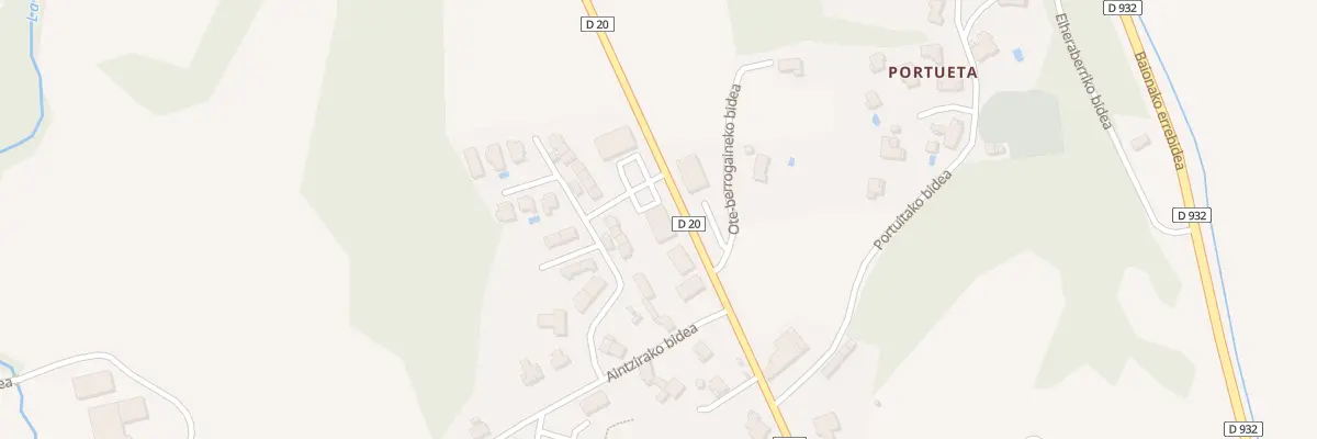Plan du 29 Herrixkako bidea à Larressore
