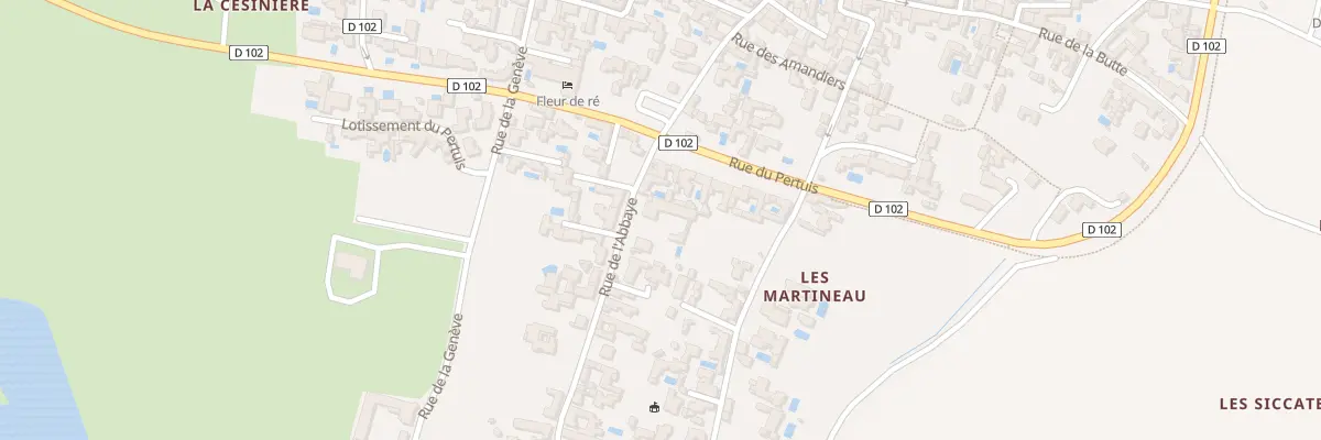 Plan du 22 Rue du Passage à Loix