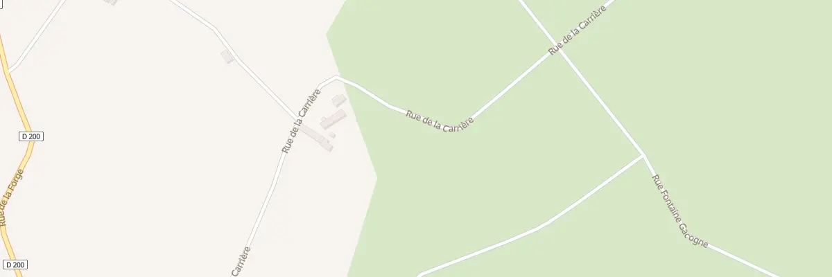 Plan du 4 Rue de la Carrière à Tanis