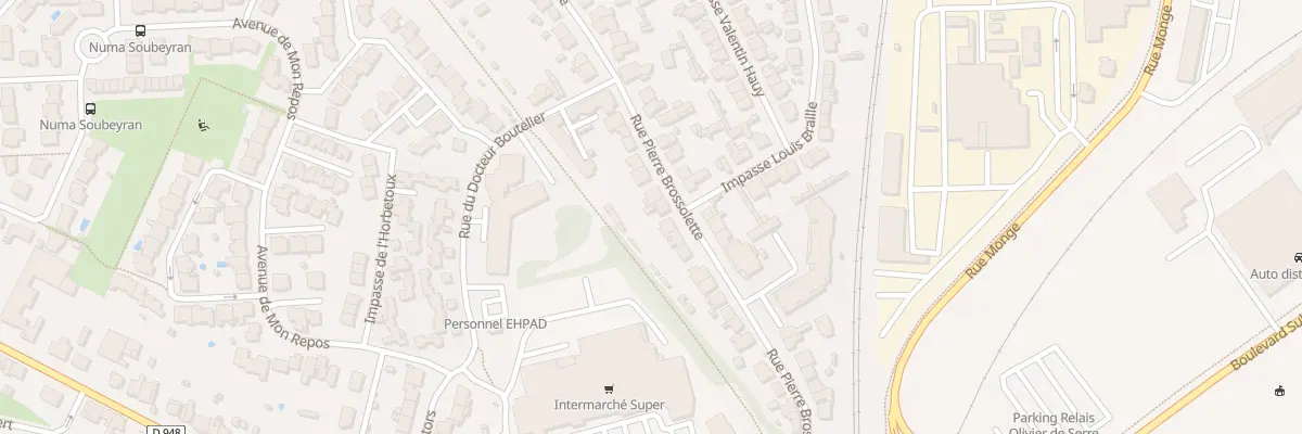 Plan du 51 Rue pierre brossolette à La Roche-sur-Yon