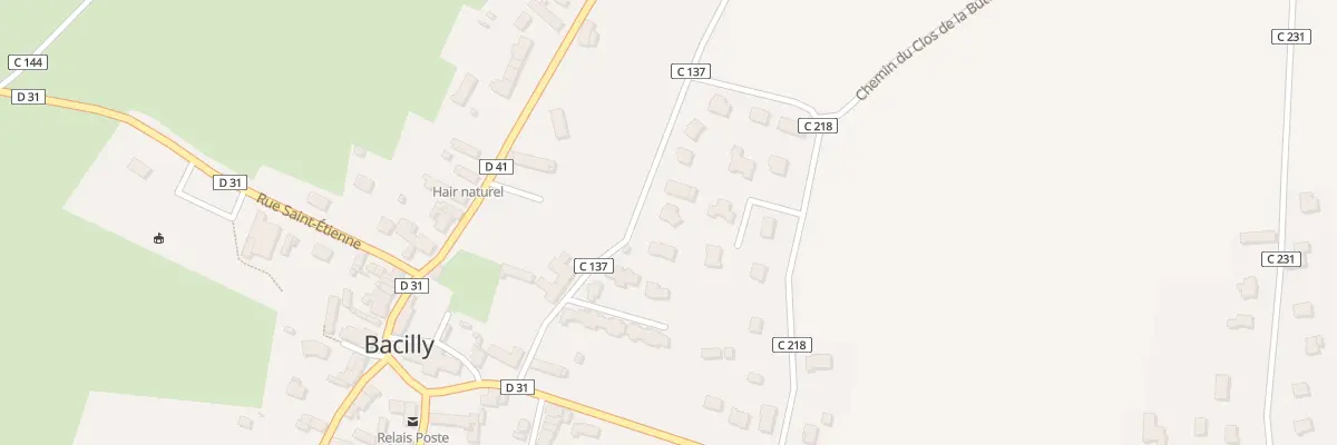Plan du 16 Av de Bredonne à Bacilly