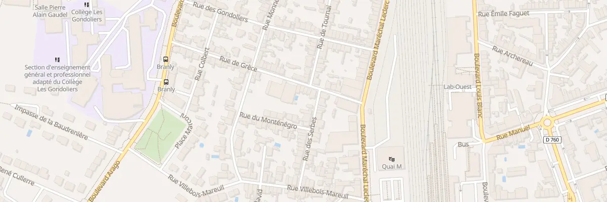 Plan du 17B Rue de Grèce à La Roche-sur-Yon