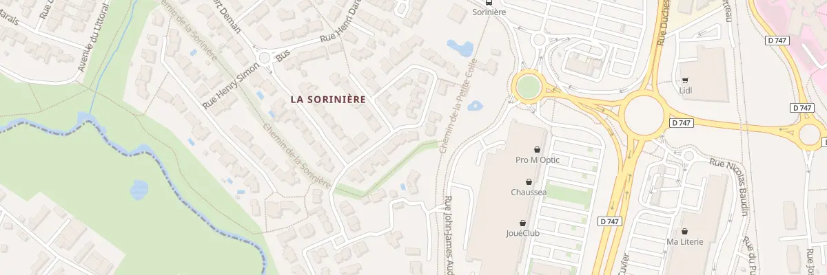 Plan du 20 Imp René Robin à La Roche-sur-Yon