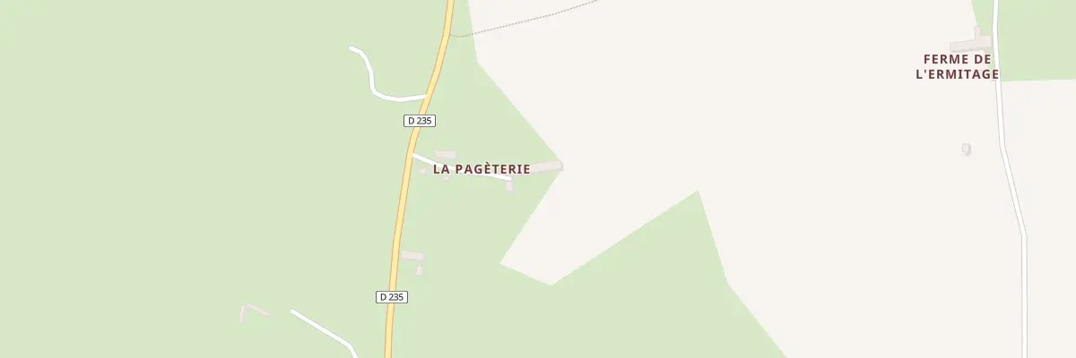 Plan du 26 Rte de Cérences à Saussey