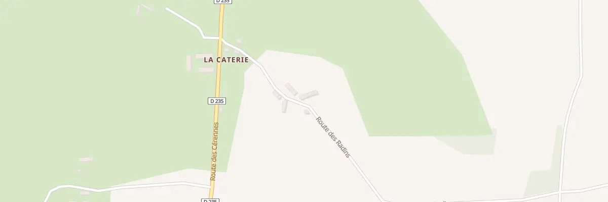 Plan du 14 Rte des Radins à Saussey