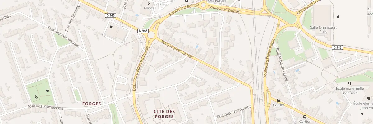 Plan du 131 Rue Jacques Cartier à La Roche-sur-Yon