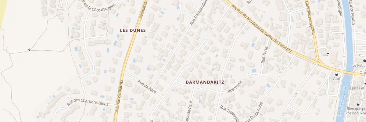 Plan du 29 Rue des Pyrénées à Capbreton