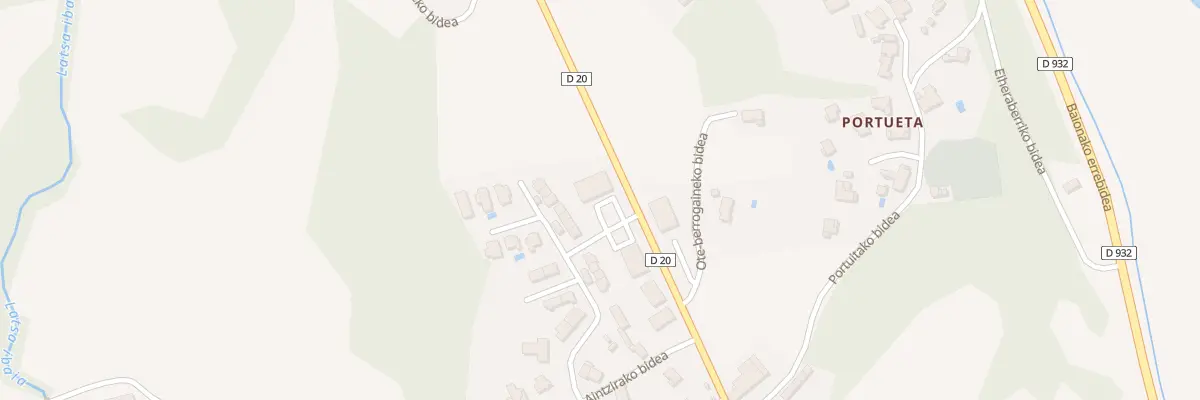 Plan du 30 Herrixkako bidea à Larressore