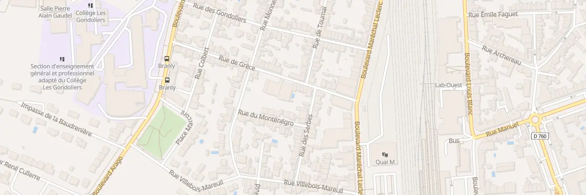 Plan du 19B Rue de Grèce à La Roche-sur-Yon