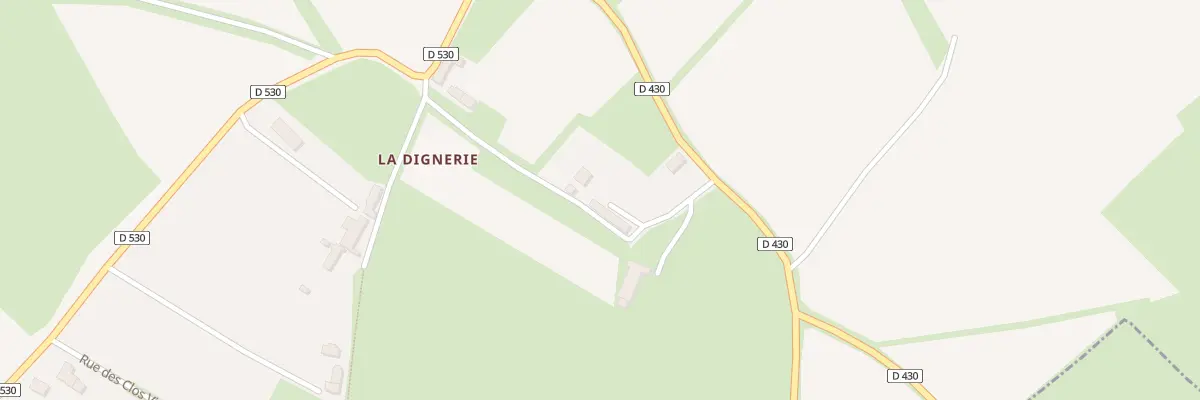 Plan du 5056 La Dignerie à Laulne
