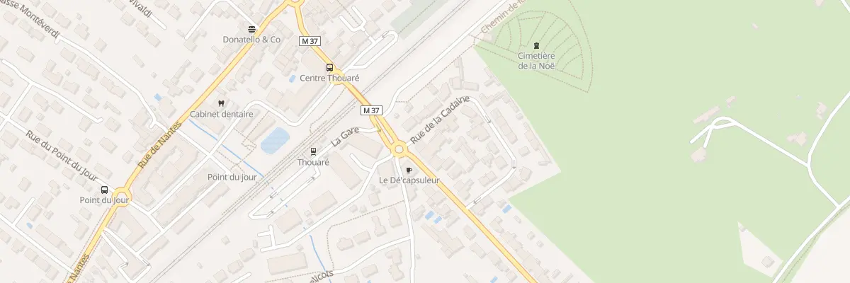 Plan du 11 Rue des Ponts à Thouaré-sur-Loire