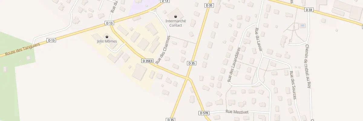 Plan du 9005 Rue de Bretagne à Cérences