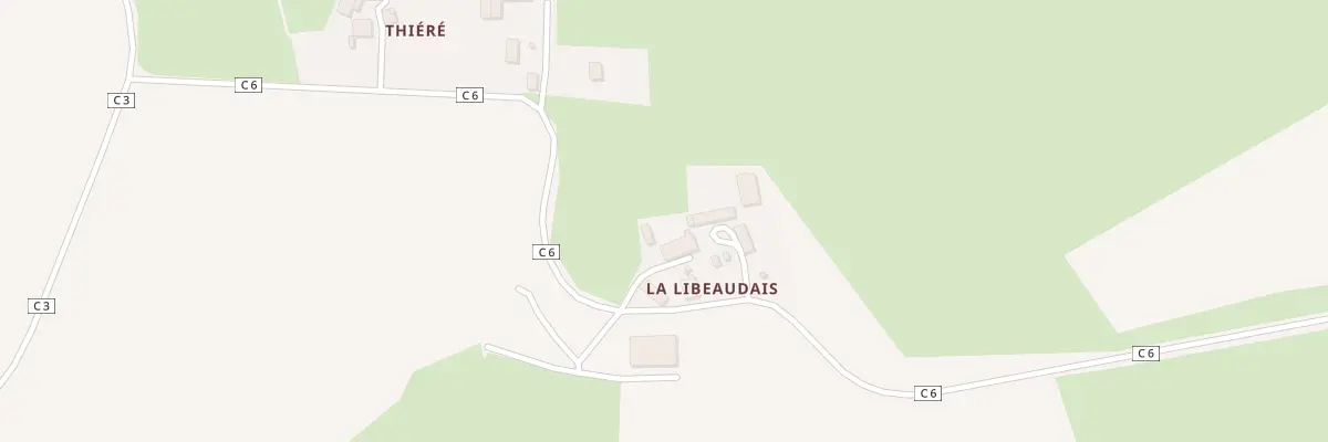 Plan du 5155 La Libeaudais à Louisfert