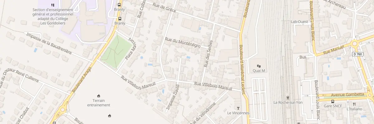 Plan du 10 Imp de Raguse à La Roche-sur-Yon