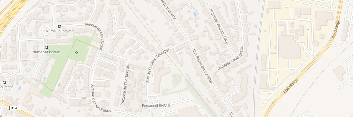 Plan du 69 Rue pierre brossolette à La Roche-sur-Yon