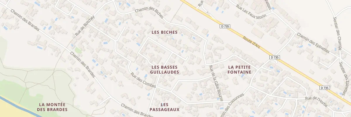 Plan du 18 Rue de Chanchardon à La Couarde-sur-Mer