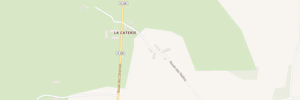 Plan du 11 Rte des Radins à Saussey