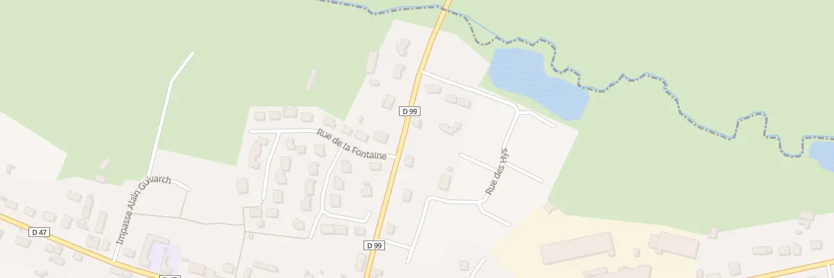 Plan du 14 Rue de la Forêt à Coësmes
