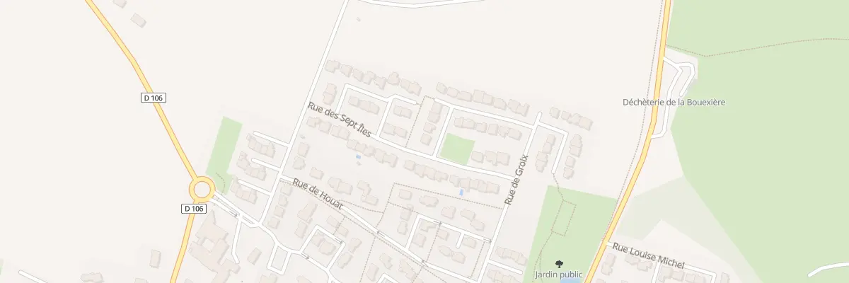 Plan du 2 Rue de l’ile de Cézembre à La Bouëxière