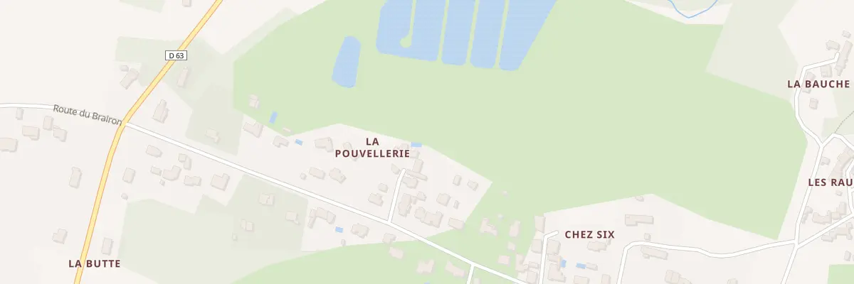 Plan du 21 La Pouvellerie à Château-Thébaud
