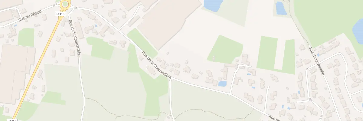 Plan du 40 Rue de la chénardière à Haute-Goulaine