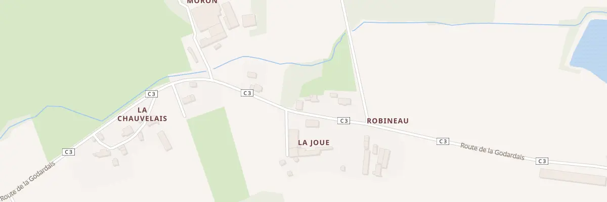 Plan du 11 Robineau à Abbaretz