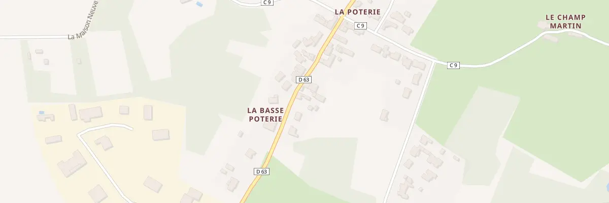 Plan du 71 Rue de la poterie à Château-Thébaud