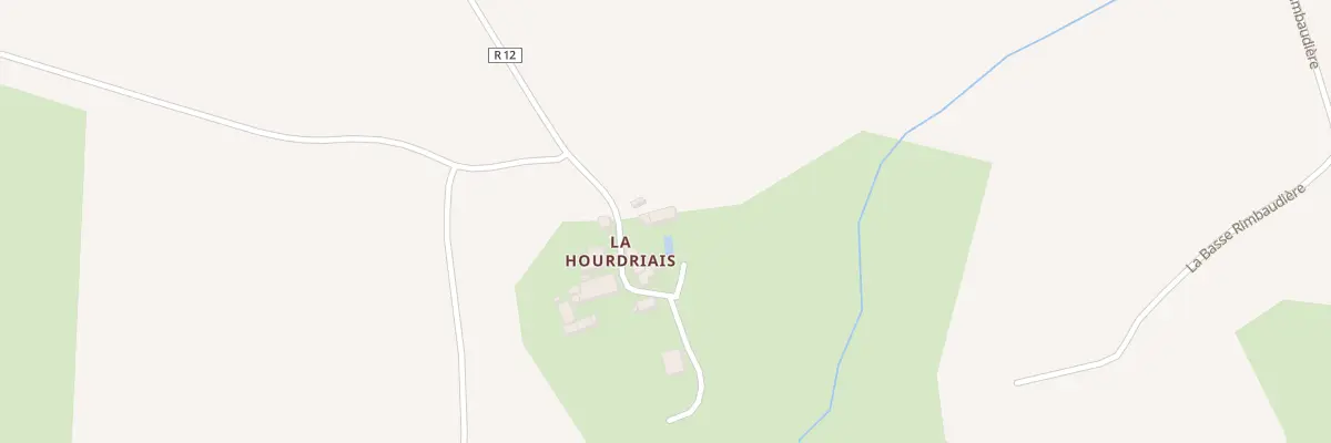 Plan du 5181 La Hourdriais à Thourie