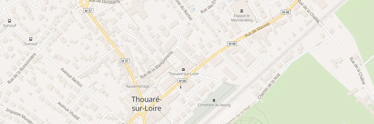 Plan du 5 Rue de Mauves à Thouaré-sur-Loire